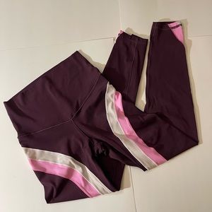 Aerie Striped Leggings size small